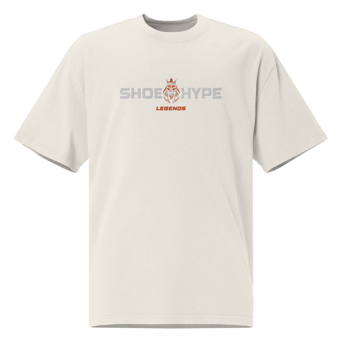 Shoe Hype Legends Embroidered Oversized faded t-shirt