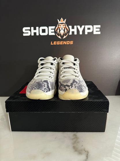 Pre-Owned Air Jordan 11 Retro Low Snake Light Bone