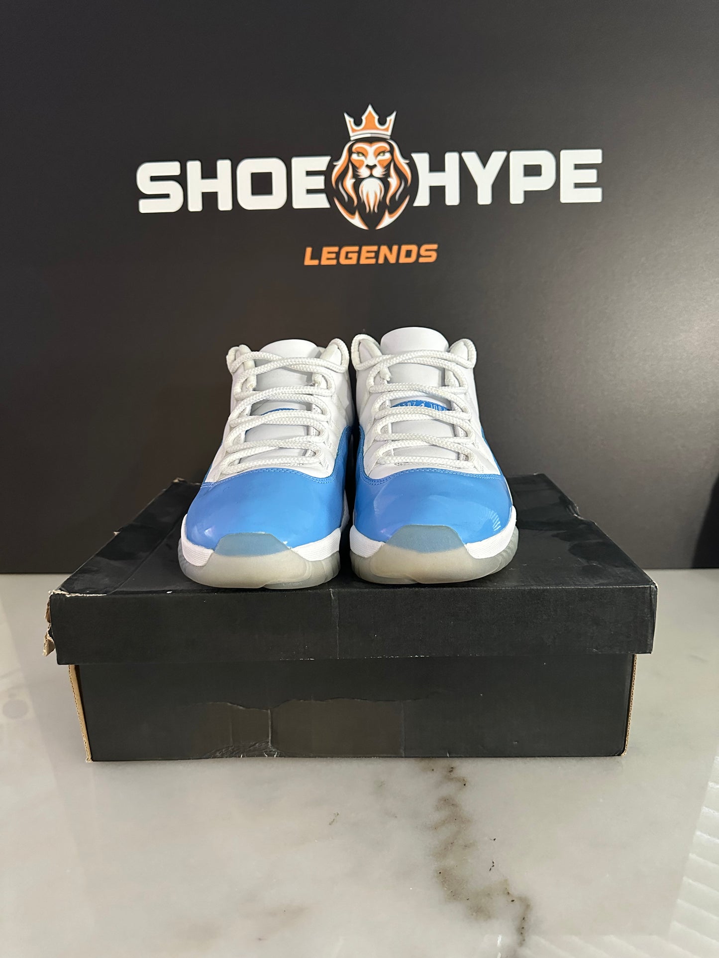 Pre-Owned Air Jordan 11 Low University Blue